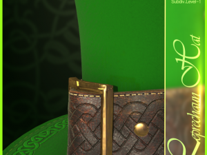 leprechaun hat Model 3D