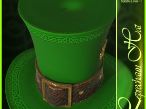 leprechaun hat Model 3D
