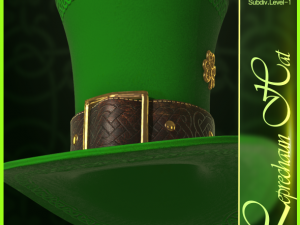 leprechaun hat Model 3D
