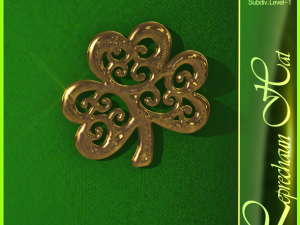leprechaun hat Model 3D