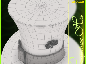 leprechaun hat Model 3D