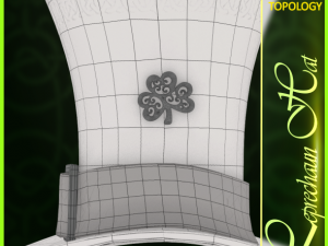 leprechaun hat Model 3D