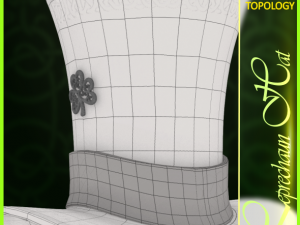 leprechaun hat Model 3D