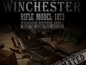 winchester 1873 3D Model