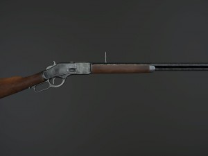 winchester 1873 3Dモデル