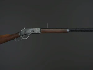 winchester 1873 3D Model