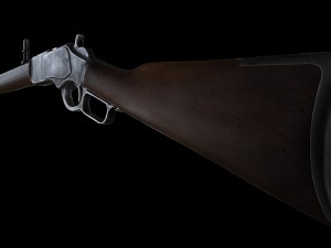 winchester 1873 3Dモデル