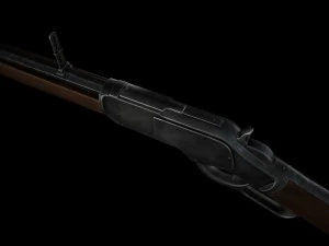 winchester 1873 3D Model