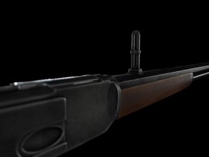 winchester 1873 3Dモデル
