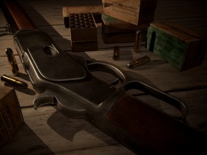 winchester 1873 3Dモデル