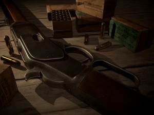 winchester 1873 3D Model