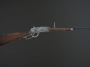 winchester 1873 3Dモデル