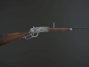 winchester 1873 3D Model