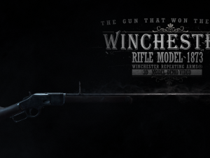 winchester 1873 3Dモデル