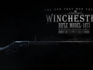 winchester 1873 3D Model