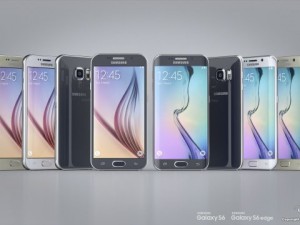 samsung galaxy s6s6 edge all colors modo octane 3D Модель