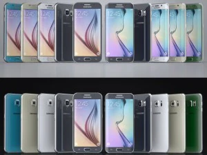 삼성 갤럭시 s6 s6 edge fbx 전용 3D 모델