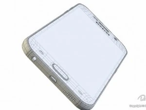 samsung galaxy s6 fbx only 3D Model
