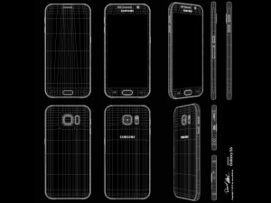 samsung galaxy s6 fbx only 3D Модель