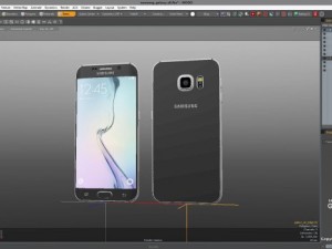 samsung galaxy s6 edge fbx only Modello 3D
