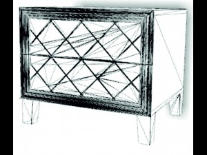 bedroom furniture Model 3D