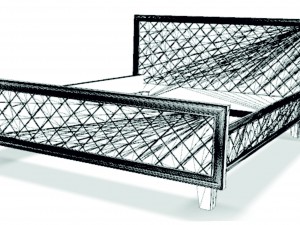 bedroom furniture Model 3D
