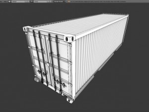 cargo container 3D Model
