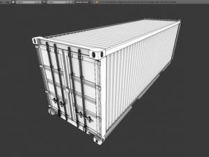 cargo container 3D Model