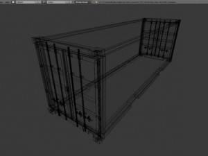 cargo container 3D Model