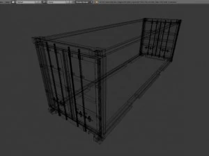 cargo container 3D Model
