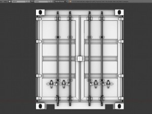 cargo container 3D Model