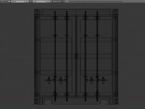 cargo container 3D Model