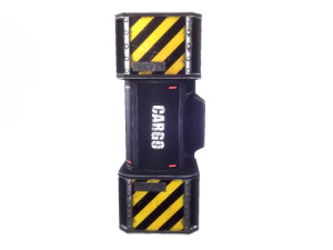 scifi cargo container 3D Model