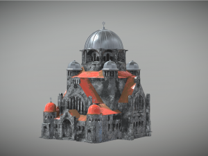 Synagogue Poznan 3D Модель