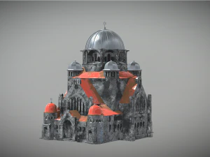 आराधनालय पॉज़्नान 3D मॉडल