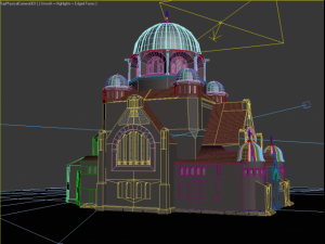 new synagogue poznan poland 3D 모델