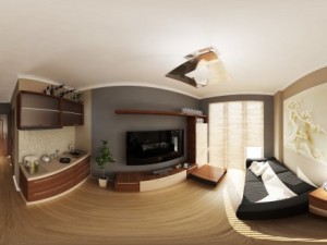 living room interior Modèle 3D
