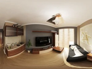 living room interior 3D Model