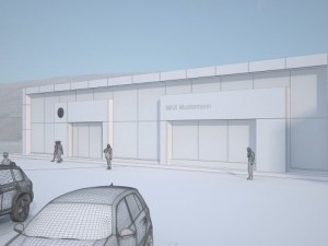 auto showroom 3D Принт Модель