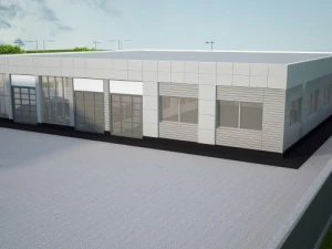 auto showroom 3D Print Model