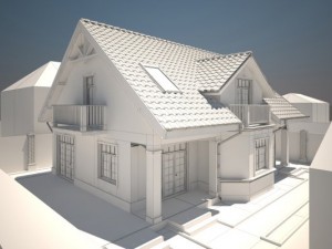 house exteriorcottage 3D Model