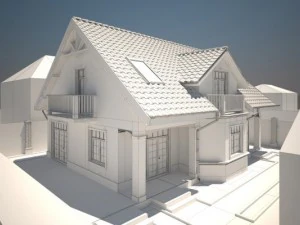 house exteriorcottage 3D Model
