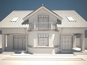 house exteriorcottage 3D Model