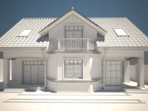 house exteriorcottage 3D Model