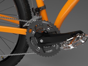 scott mountain bike 3D Model