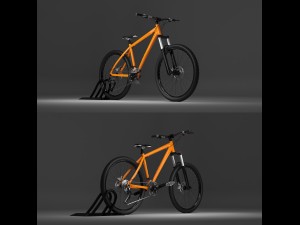 scott mountain bike 3D Model