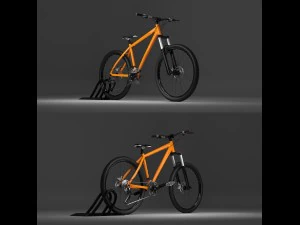 scott mountain bike 3D Model