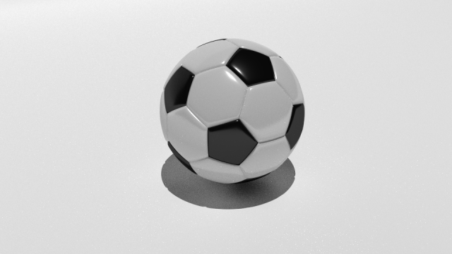 football highly detailed Modelo 3D .c4d .max .obj .3ds .fbx .stl .blend
