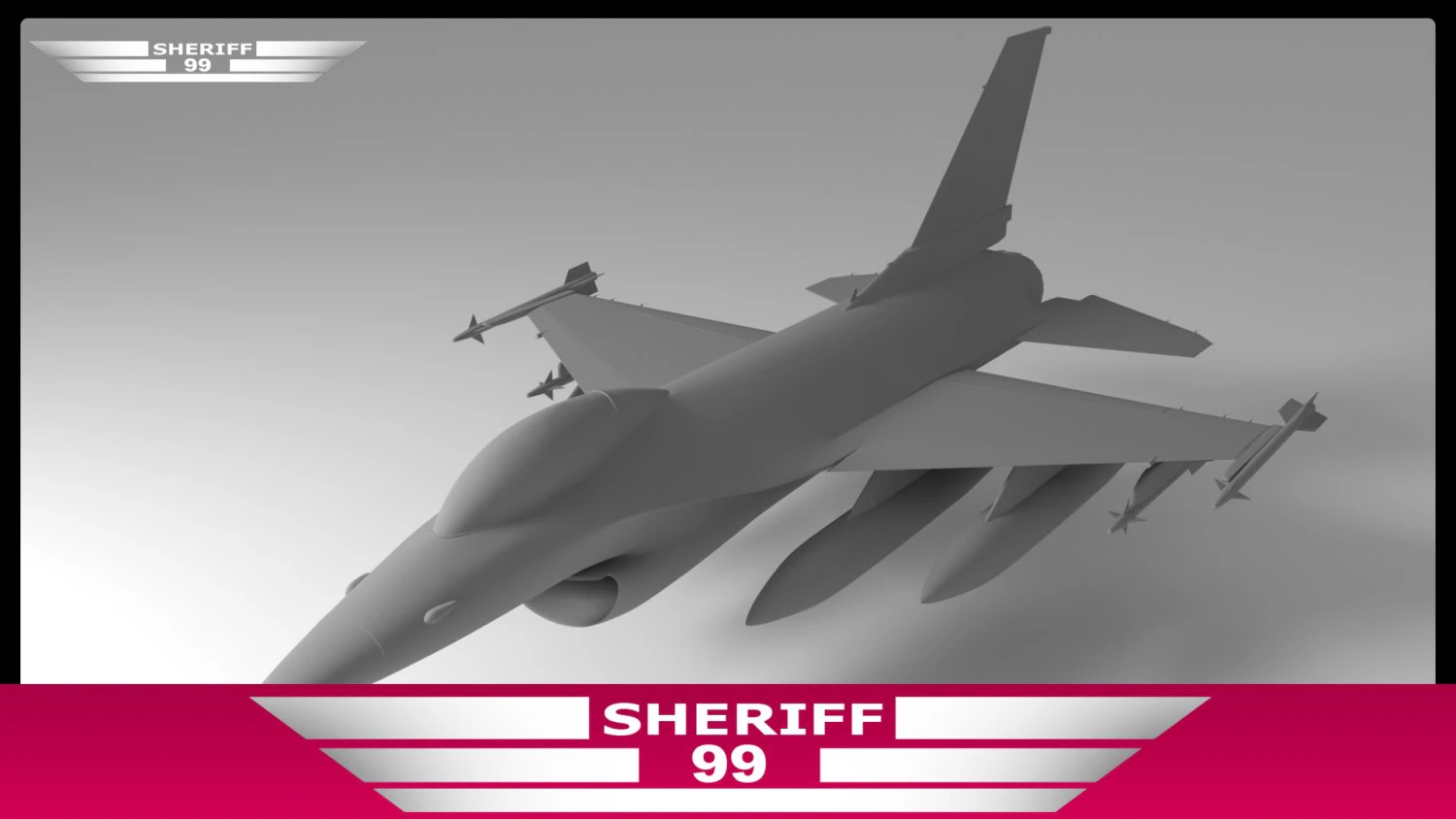 f 16 3D Model .c4d .max .obj .3ds .fbx .stl .blend 
