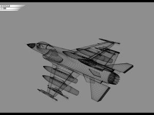 f 16 Model 3D